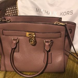 Michaels Leather Hamilton Bag